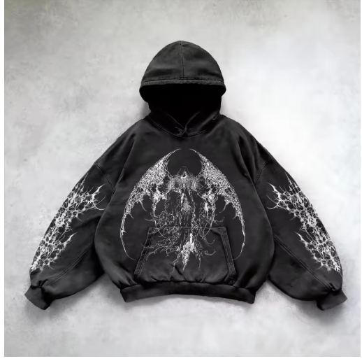 Metro Flair Hooded Art Sweatshirt