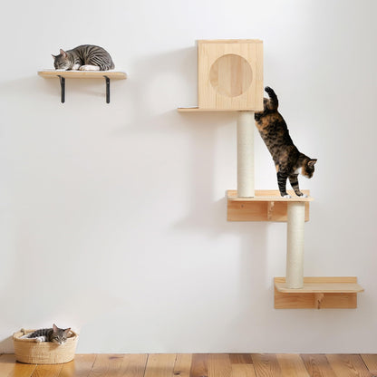 Luxury Wall Mounted Cat Haven ChicCharm