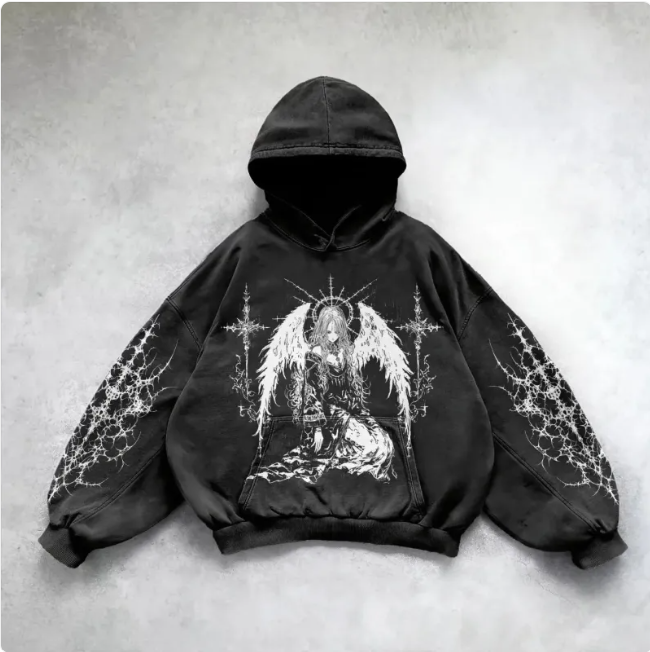 Metro Flair Hooded Art Sweatshirt