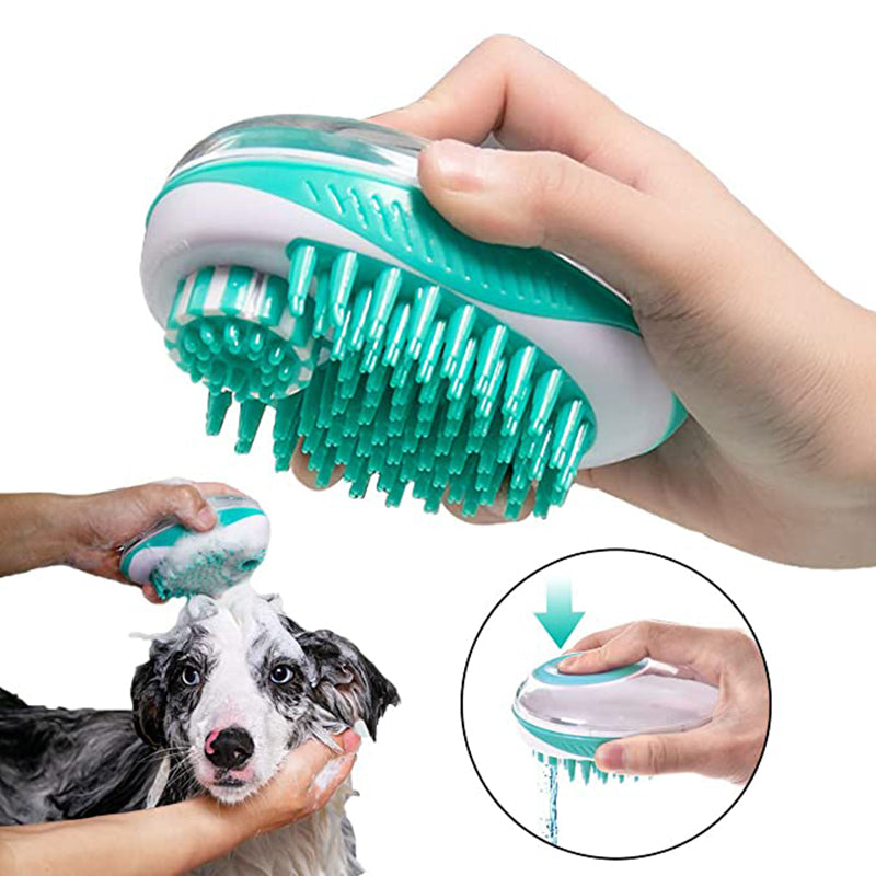 Dual-Action Pet Grooming Tool