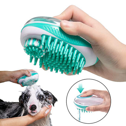 Dual-Action Pet Grooming Tool