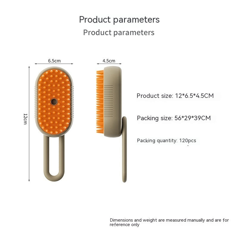 SteamEase Pet Brush