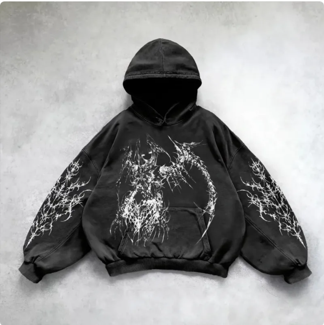 Metro Flair Hooded Art Sweatshirt