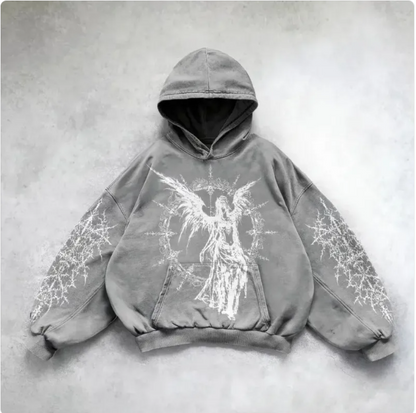Metro Flair Hooded Art Sweatshirt