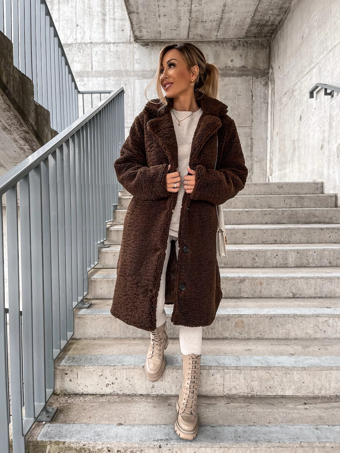 Lamb Wool Elegance Coat