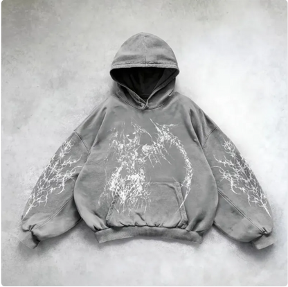 Metro Flair Hooded Art Sweatshirt
