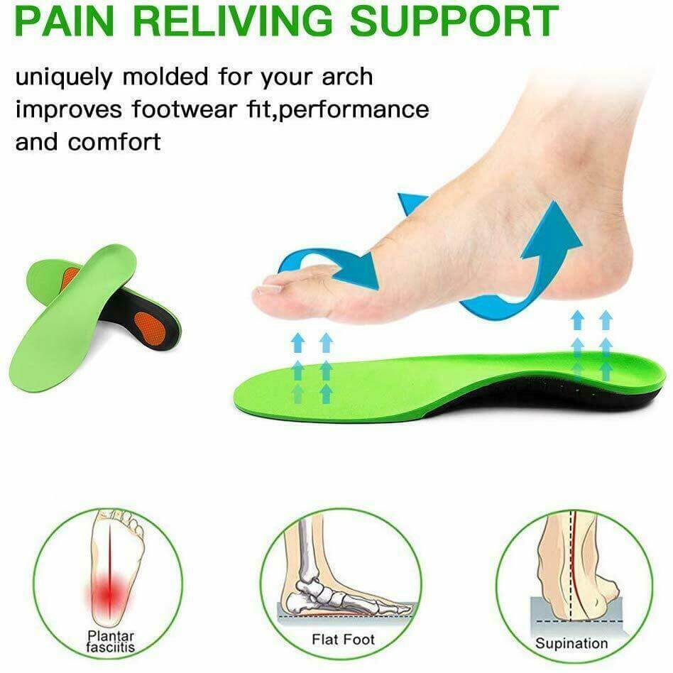 Arch Support Orthotic Insoles for Flat Feet