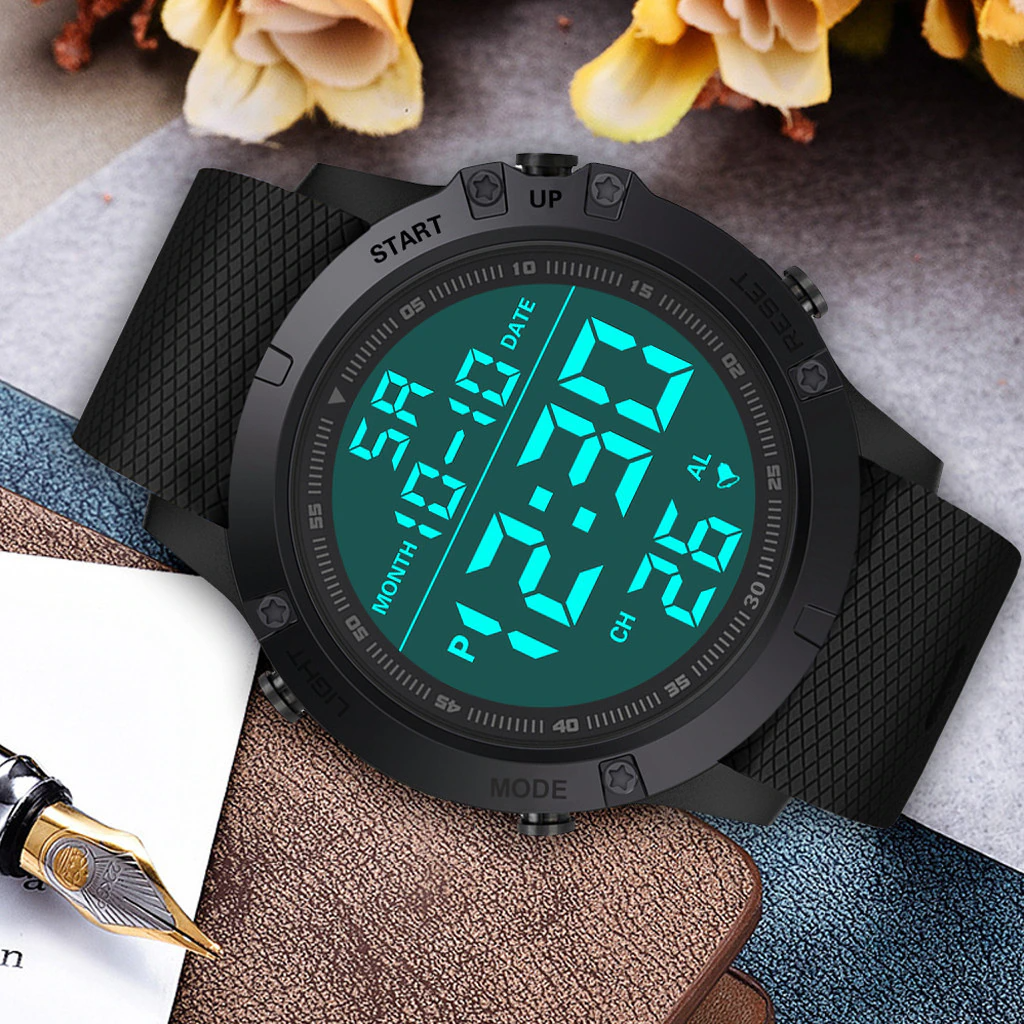 Tactical LED Sports Watch for Men