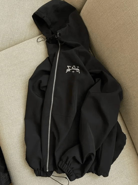 Breeze Shield Embroidered Coat