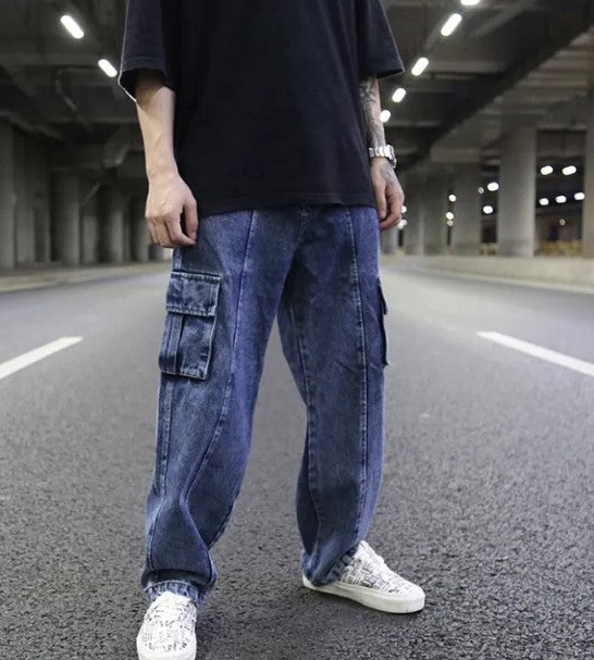 OfficeChic Wide Leg Jeans