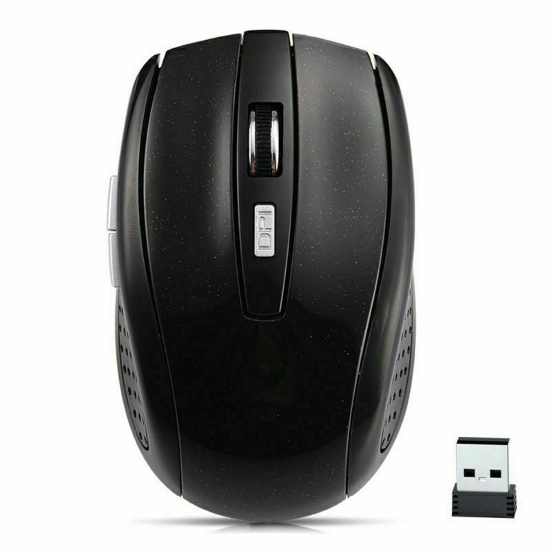 2.4GHz Cordless Optical Mouse with USB Receiver for PC