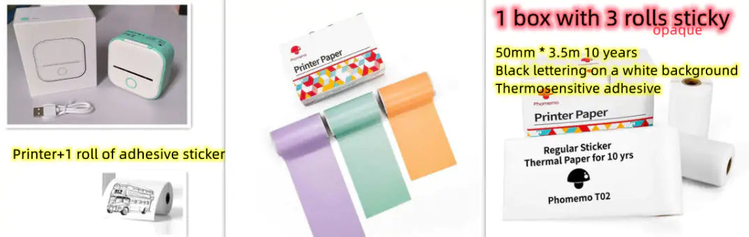 Smart Mini Label Printer