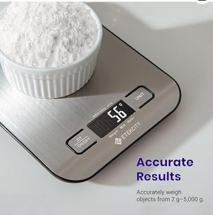 Precision Steel Rechargeable Scale