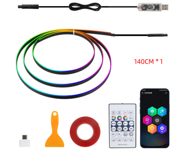USB Music Sync Car Light
