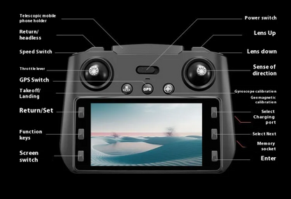 GPS Smart Drone with HD Camera &amp; Collision Avoidance