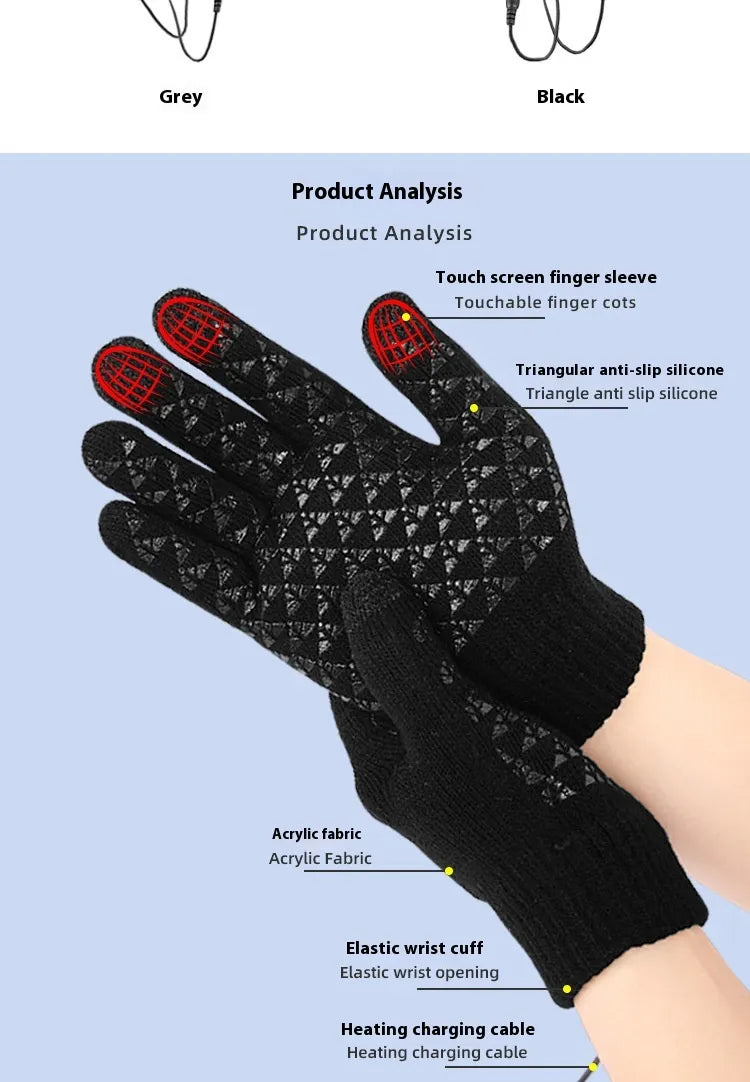 USB WarmKnit Gloves ChicCharm