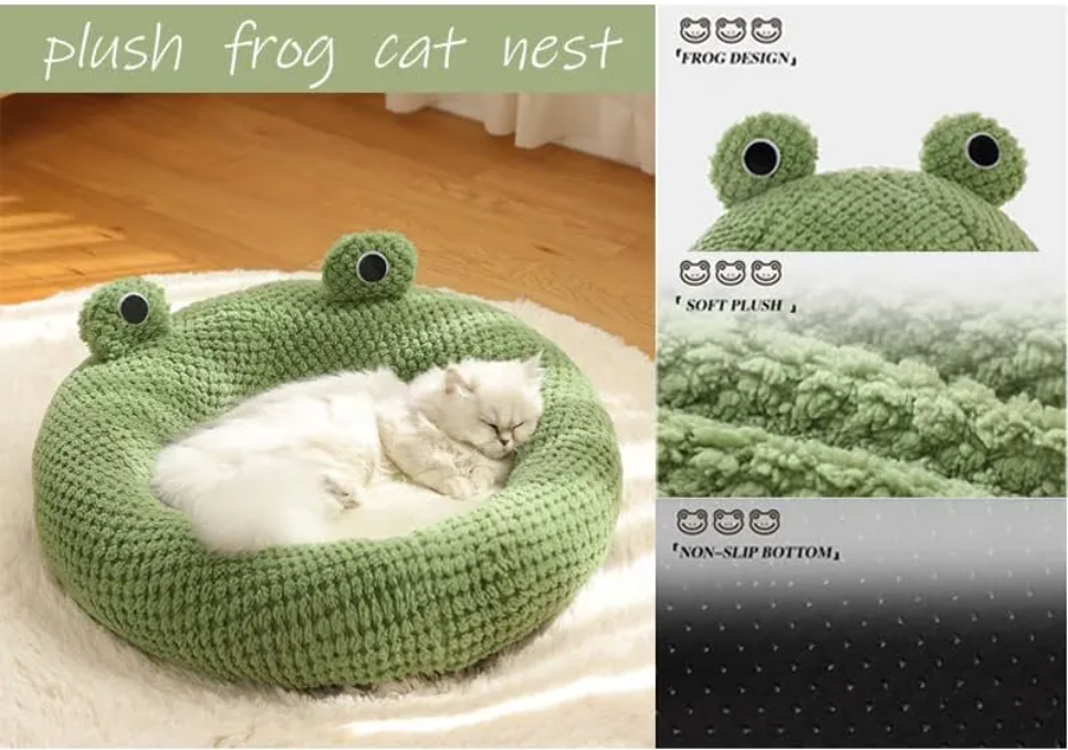 Froggy Plush Pet Nest ChicCharm