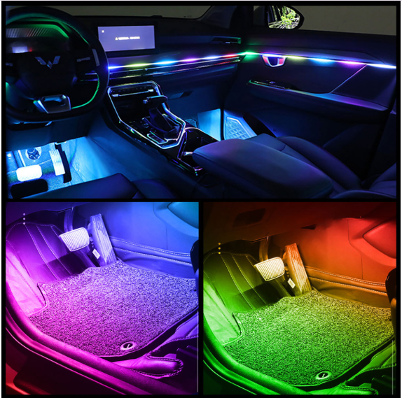 USB Music Sync Car Light