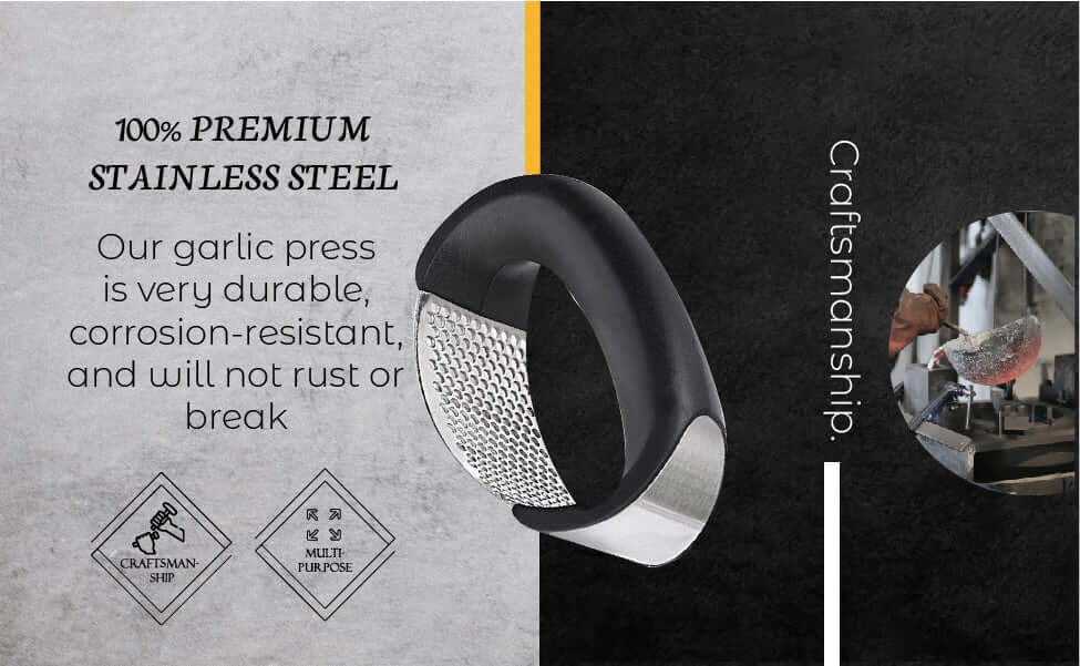 Arc Stainless Garlic Crusher