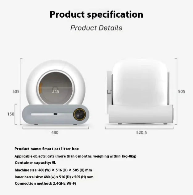 AutoClean Cat Litter Station