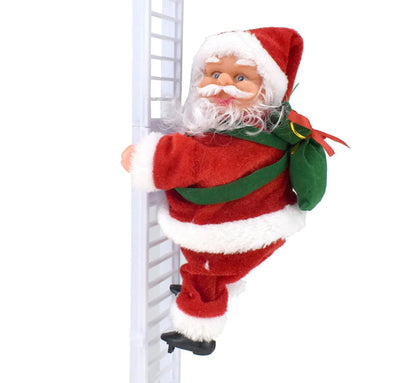 Santa Climber Figurine