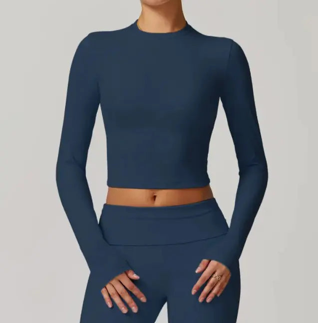 Sleek Long Sleeve Yoga Top
