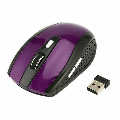 2.4GHz Cordless Optical Mouse with USB Receiver for PC