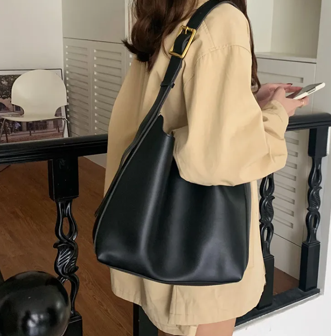 Vintage Pail Shoulder Bag