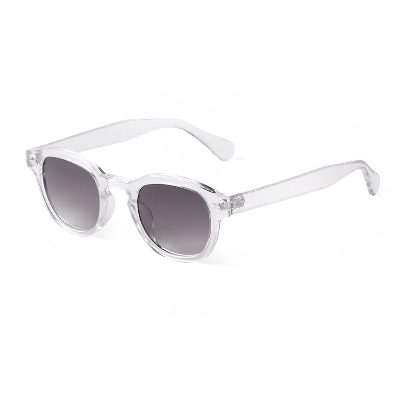 Trendy Small Oval UV Sunglasses