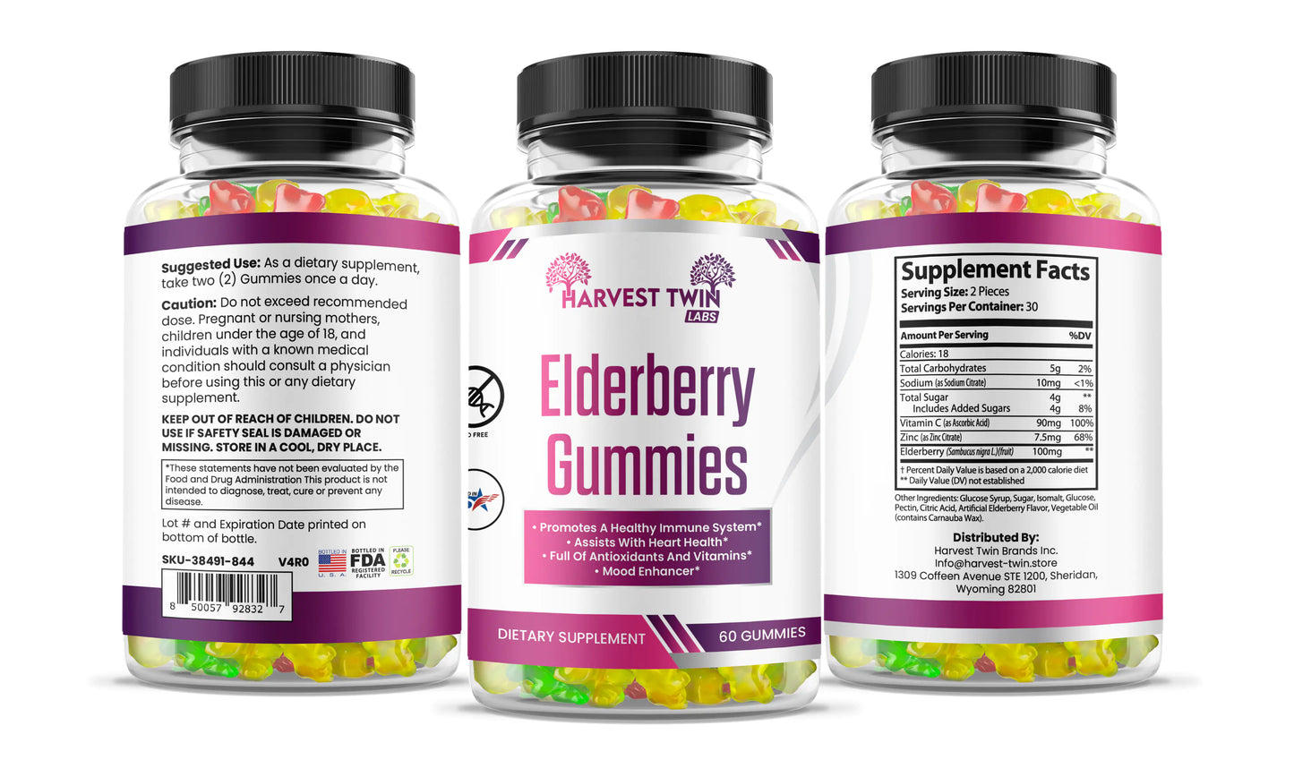 Elderberry Health Gummies