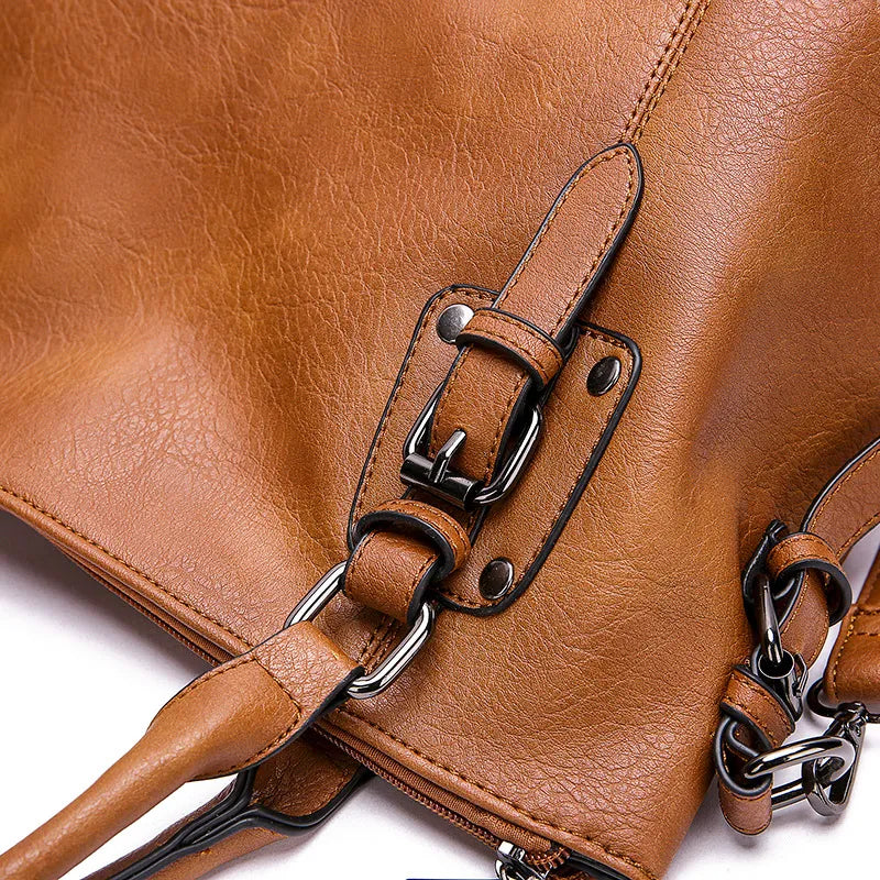 Chic Retro Shoulder Bag - High Capacity