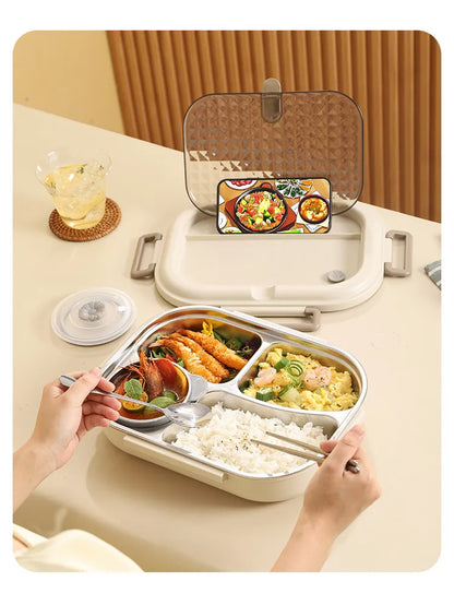 Stainless Steel Microwavable Lunch Box