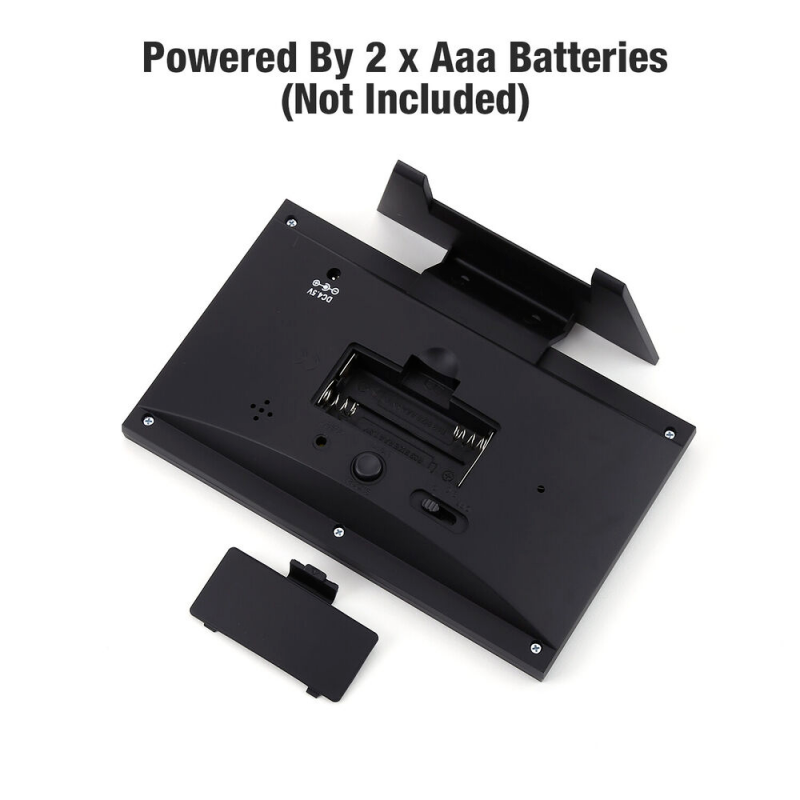 LED Multi-Function Alarm Clock with Weather Display