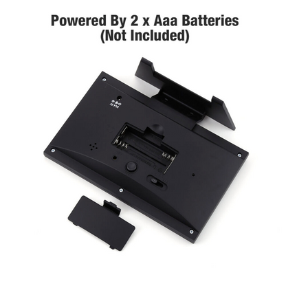 LED Multi-Function Alarm Clock with Weather Display