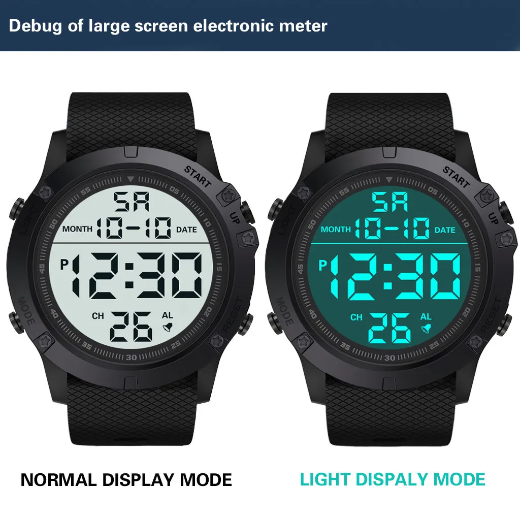 Tactical LED Sports Watch for Men