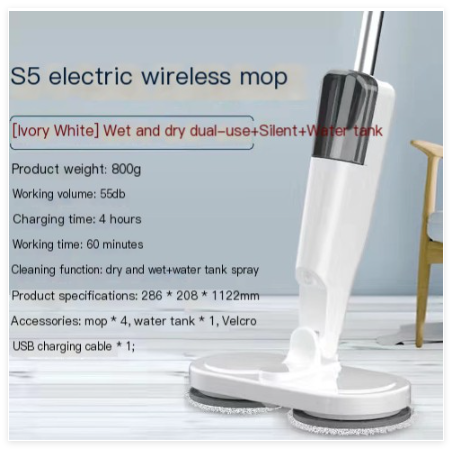 TwinSpin Cordless Mop