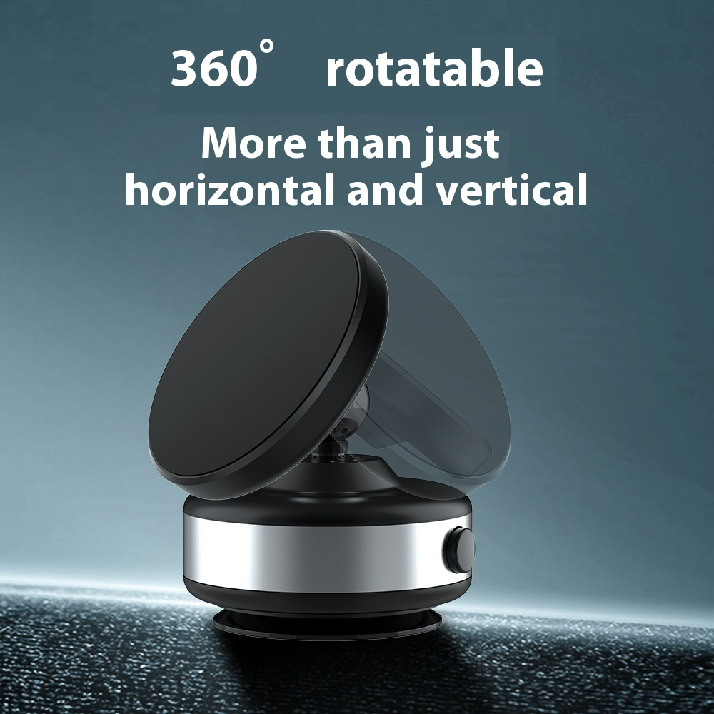 Magnetic Auto Phone Mount with Vacuum Grip ChicCharm