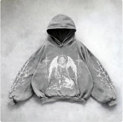 Metro Flair Hooded Art Sweatshirt