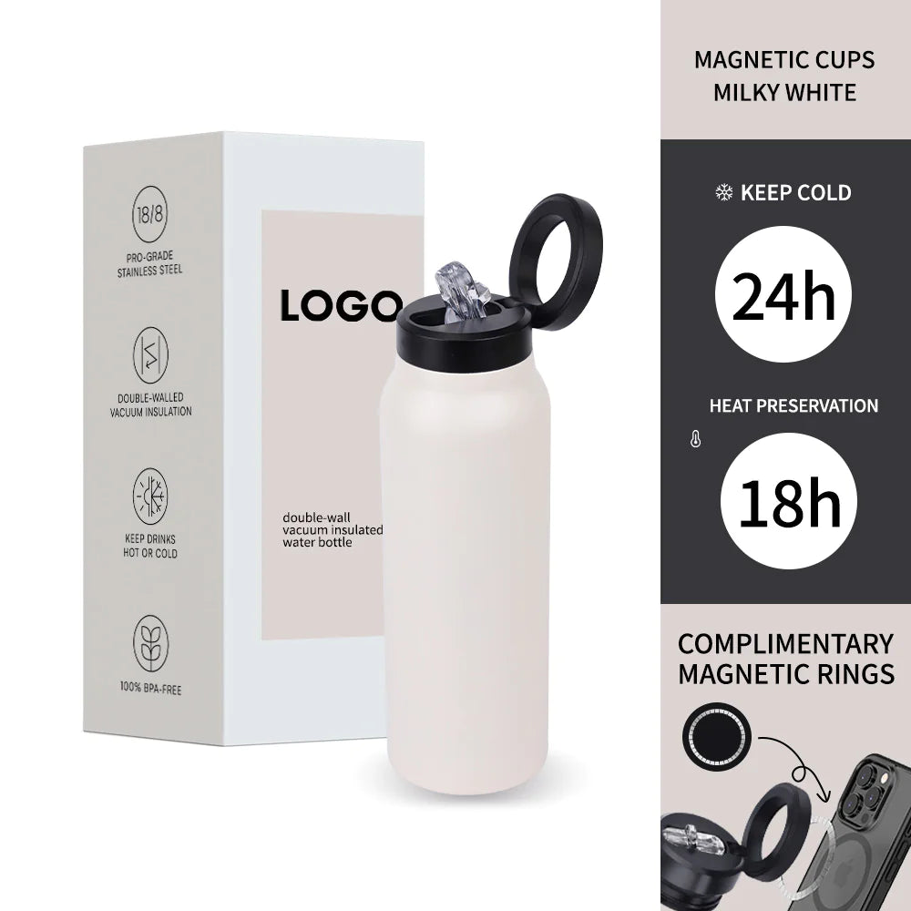 SnapLid Steel Bottle