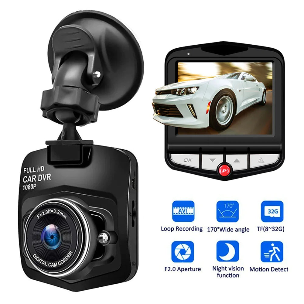 HD Night Vision Dash Cam 2.4&