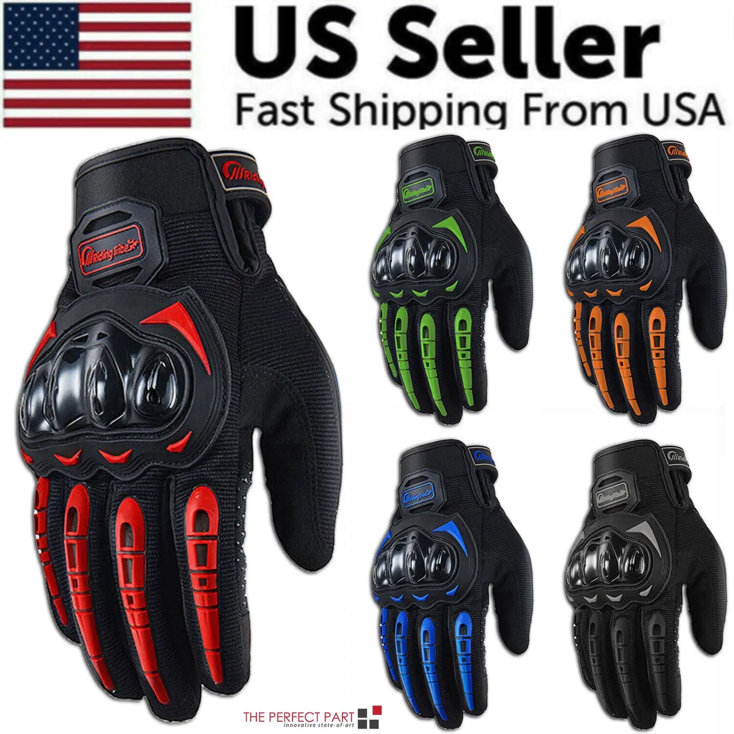 Full Finger Motocross Riding Gloves