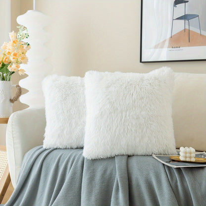 Chic Plush Cushion Covers