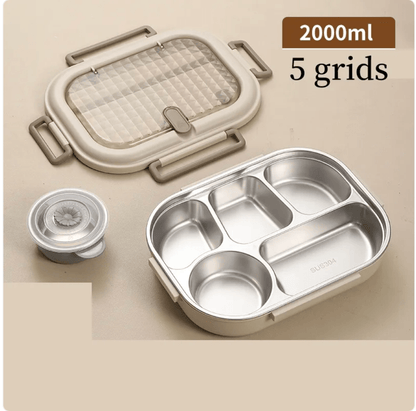 Stainless Steel Microwavable Lunch Box