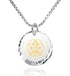 Yogi Serenity Charm necklace with mantra &
