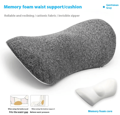 ComfortAlign Memory Foam Lumbar Pillow