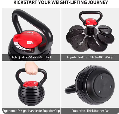 FlexWeight Kettlebell Set