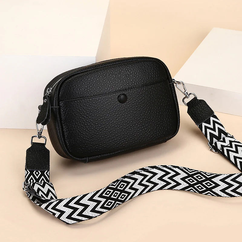 Trendy Urban Leather Shoulder Bag