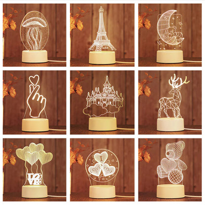 3D Acrylic Love Illuminator