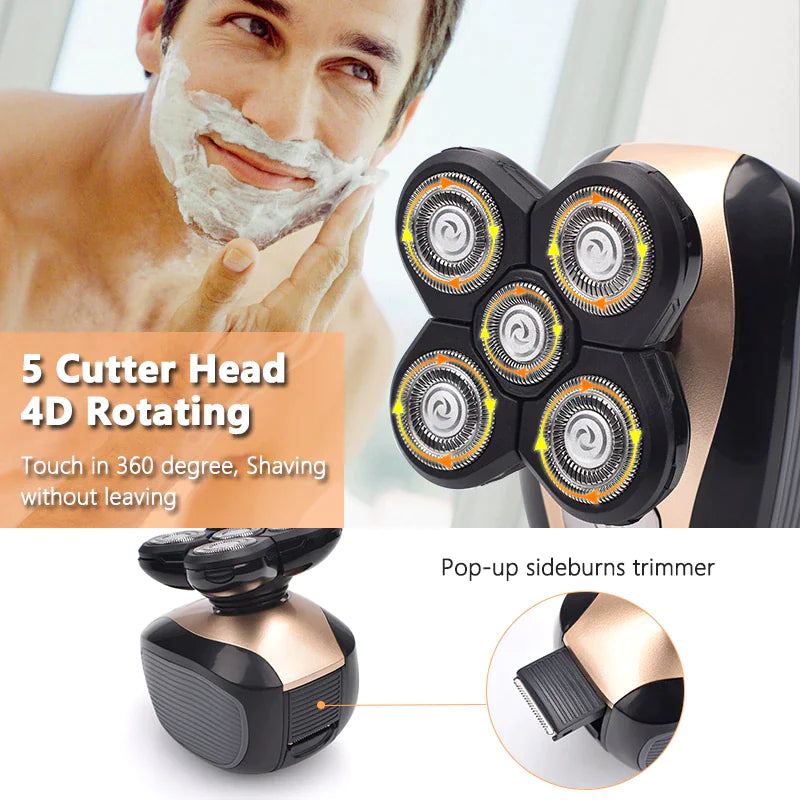 5-in-1 Versatile Electric Shaver Kit