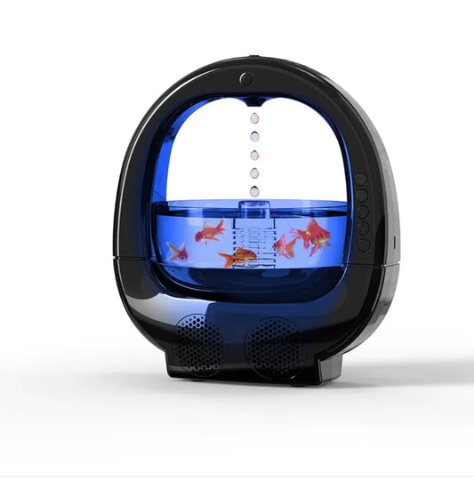 3-in-1 Aroma Humidifier with Bluetooth and Aquarium Light